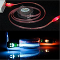 8 PIN Visible LED Light USB Charge Sync Cable